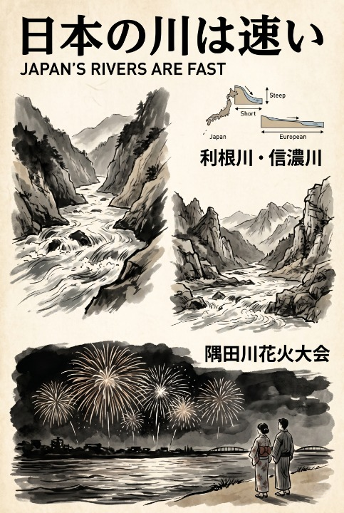 Japan's famous rivers