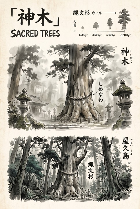 神木 — sacred trees